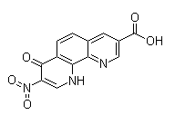 7,10-Dihydro-8-nitro-7-oxo-1,10-phenanthroline-3-carboxylic acid